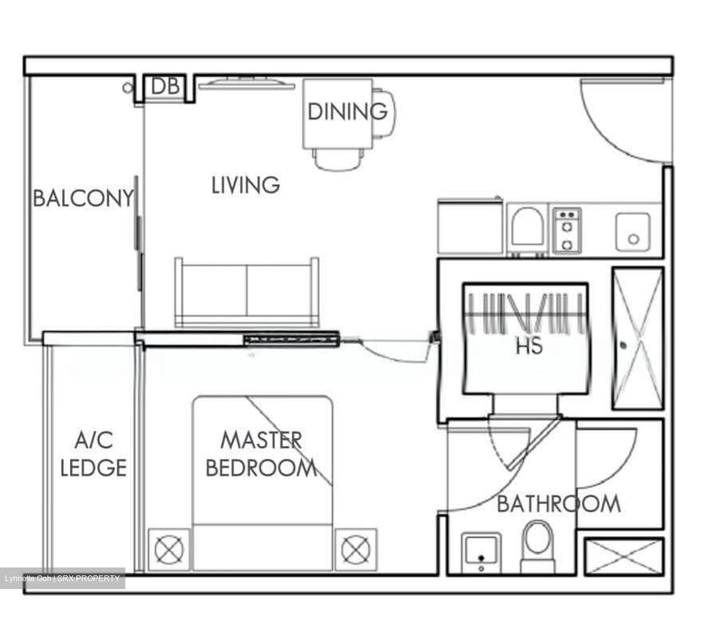 La Fleur (D14), Apartment #612380771